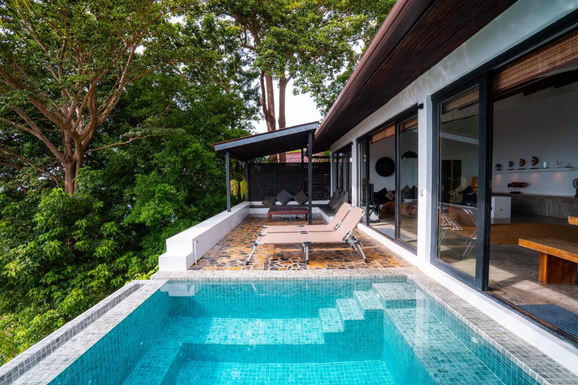 Lunar Villas Koh Tao - Luxury Private Pool Villas Buitenkant foto